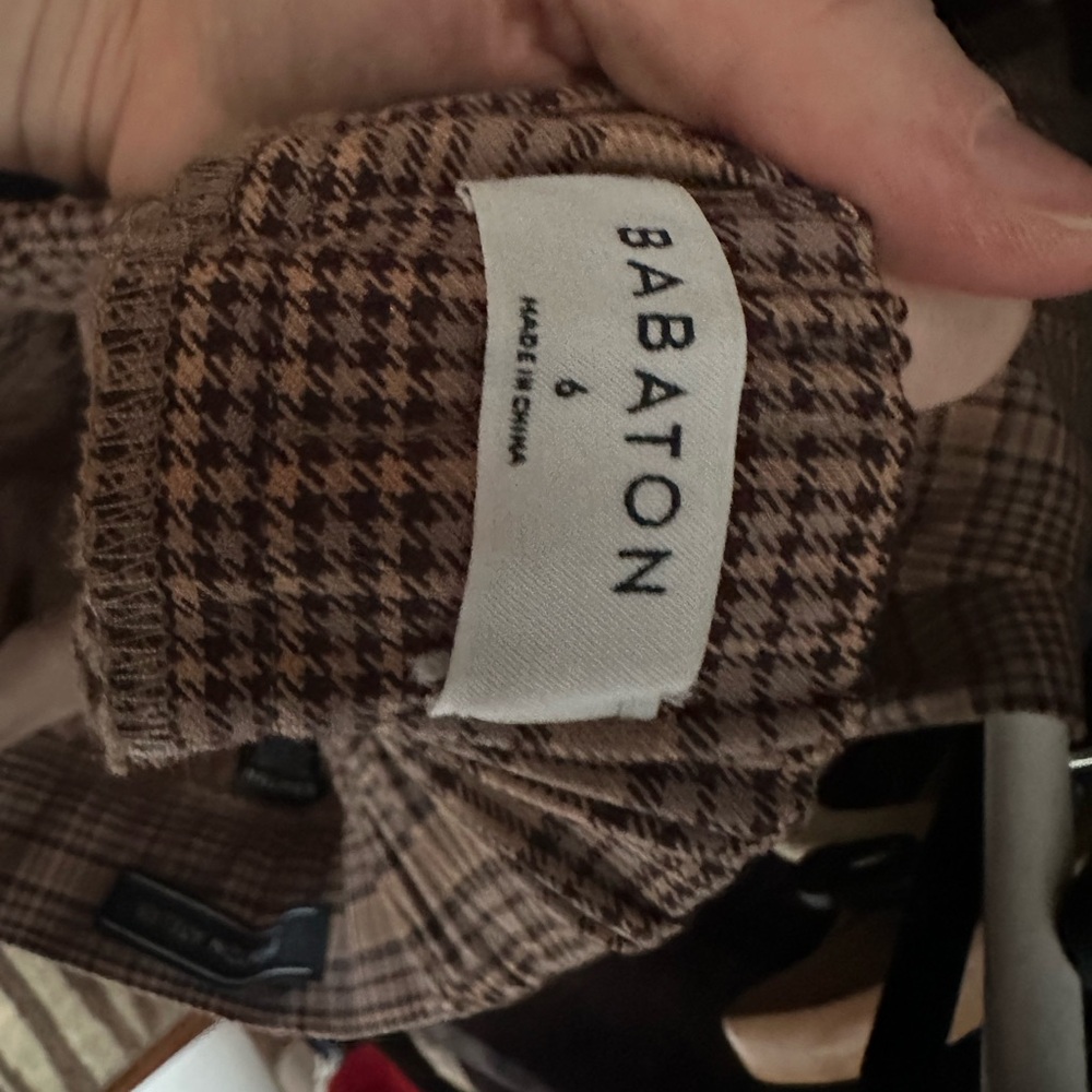 Babaton Conan Pants, Check Pattern - image 4